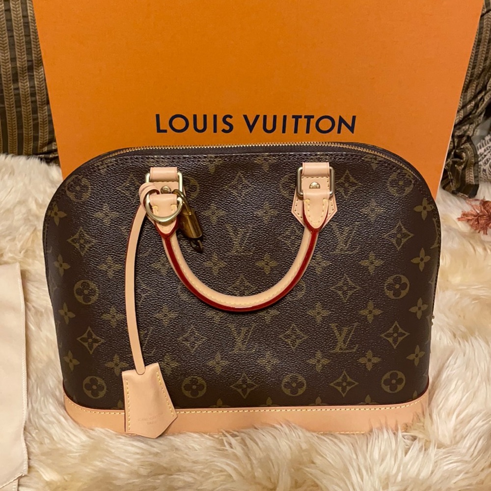 Used Once, Louis Vuitton Monogram Alma PM, Pristine, Like New, Beautiful